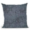 Pattern Grunge Grey Throw Pillow By Andrea Haase