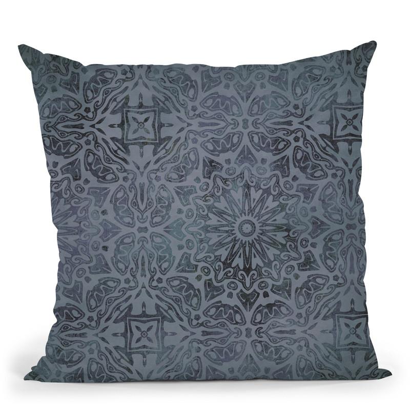 Pattern Grunge Grey Throw Pillow By Andrea Haase