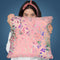 Pattern Pastel Pink Throw Pillow By Andrea Haase
