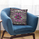 Pattern Pink Throw Pillow By Andrea Haase