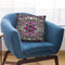 Pattern Pink Throw Pillow By Andrea Haase