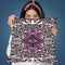 Pattern Pink Throw Pillow By Andrea Haase