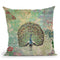 Peacock Fantasies Throw Pillow By Andrea Haase