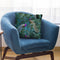 Peacock Paradise Jungle Seamless Throw Pillow By Andrea Haase