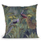 Peacock Paradise Jungle Throw Pillow By Andrea Haase