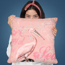 Pelikan Throw Pillow By Andrea Haase