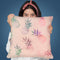 Pineapple Pastel Pink Throw Pillow By Andrea Haase