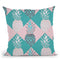 Pineapple Pattern Throw Pillow By Andrea Haase