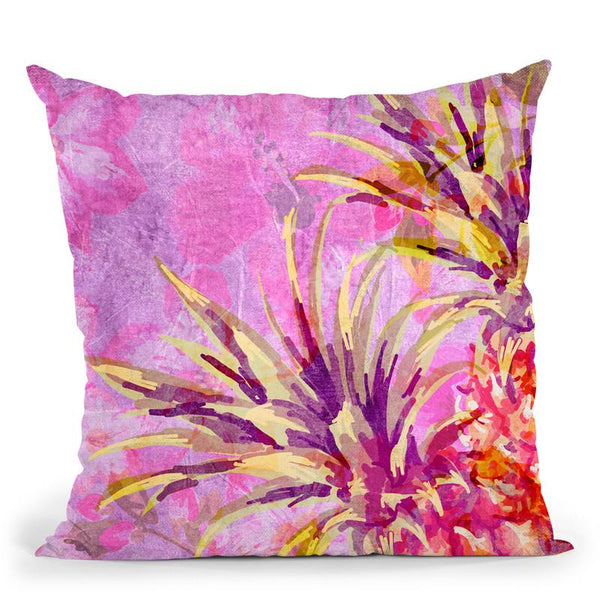 Pineapple Throw Pillow By Andrea Haase