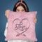 Pink Tropical Love Throw Pillow By Andrea Haase