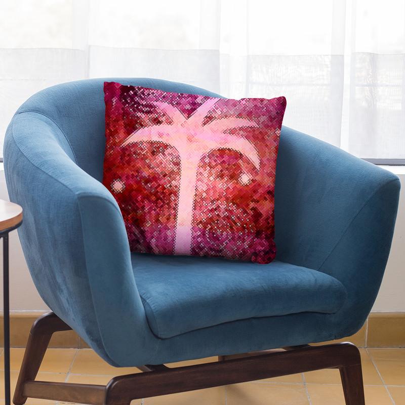 Pink Tropical Night Throw Pillow By Andrea Haase