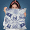 Pirates Blue Throw Pillow By Andrea Haase