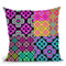 Pop Art Tiles Collage Throw Pillow By Andrea Haase