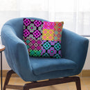 Pop Art Tiles Collage Throw Pillow By Andrea Haase