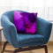 Purple Girl Throw Pillow By Andrea Haase