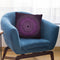 Purple Mandala Throw Pillow By Andrea Haase
