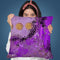Purple Throw Pillow By Andrea Haase