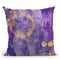 Purple I Throw Pillow By Andrea Haase