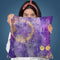 Purple I Throw Pillow By Andrea Haase