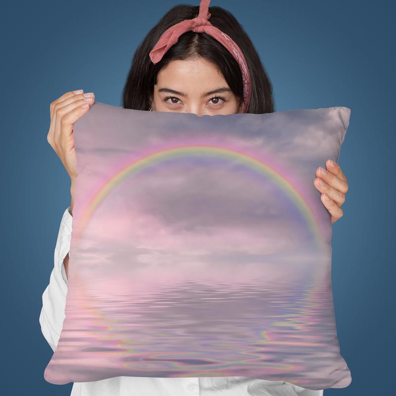 Rainbow Pink Hoch Throw Pillow By Andrea Haase