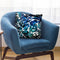 Reptile Jungle Blue Throw Pillow By Andrea Haase