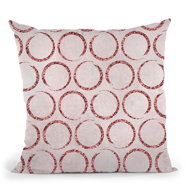Rosegold Pink Ii Throw Pillow By Andrea Haase