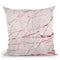 Rosegold Pink Iv Throw Pillow By Andrea Haase