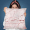 Rosegold Pink Iv Throw Pillow By Andrea Haase