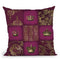Royal Quilt Pattern I Throw Pillow By Andrea Haase