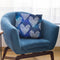 Shibori Hearts Throw Pillow By Andrea Haase