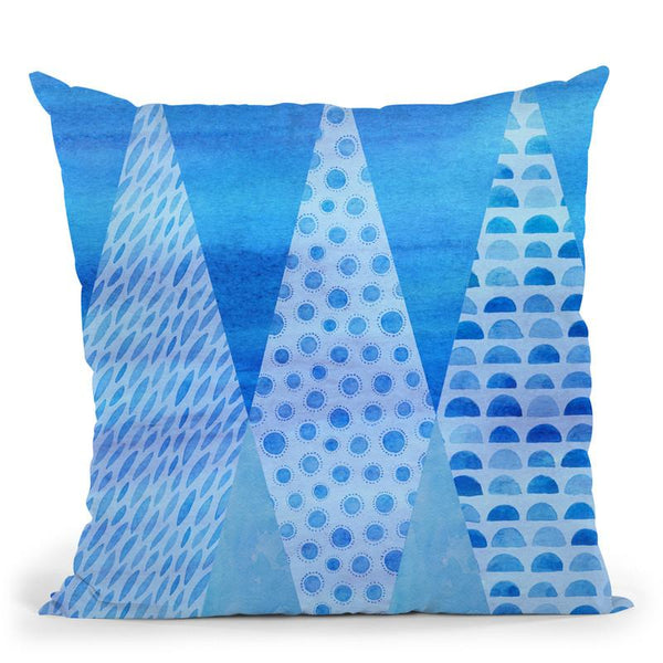 Shibori Ii Throw Pillow By Andrea Haase