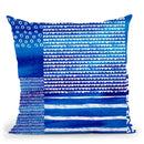 Shibori Iii Throw Pillow By Andrea Haase