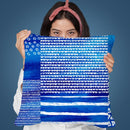 Shibori Iii Throw Pillow By Andrea Haase