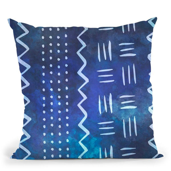 Shibori Iv Throw Pillow By Andrea Haase
