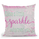 Sparkle Throw Pillow By Andrea Haase