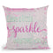 Sparkle Throw Pillow By Andrea Haase