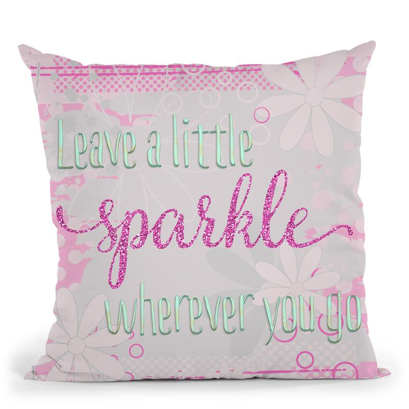 Sparkle Throw Pillow By Andrea Haase