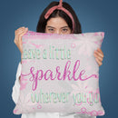 Sparkle Throw Pillow By Andrea Haase