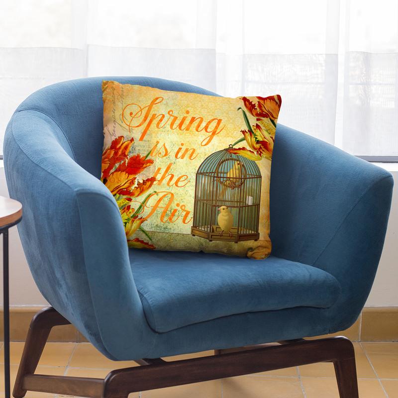 Spring Throw Pillow By Andrea Haase