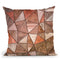 Stained Glass Ombre Throw Pillow By Andrea Haase