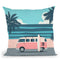 Surfers Beach Throw Pillow By Andrea Haase
