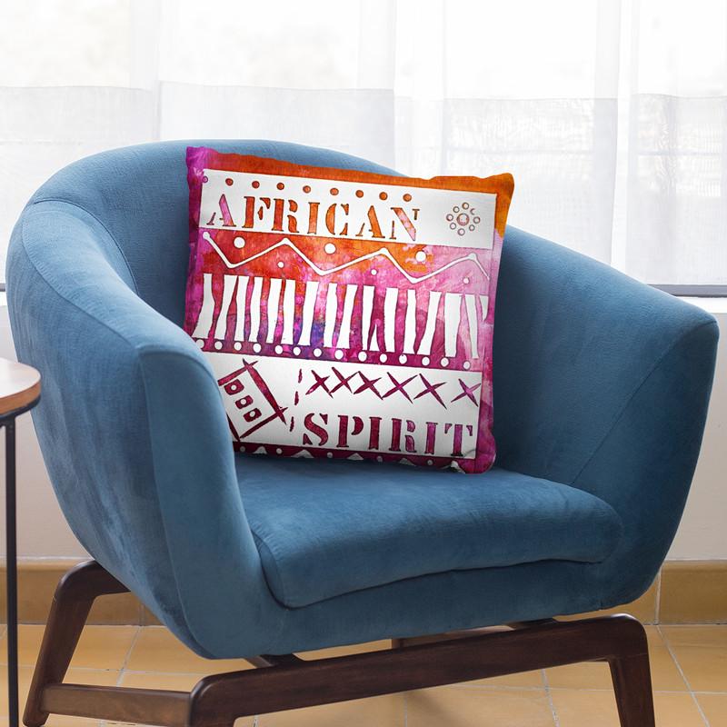 The Spirit Of Africa Throw Pillow By Andrea Haase
