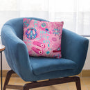 Tie Dye Happy Hippie Ii Throw Pillow By Andrea Haase