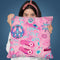 Tie Dye Happy Hippie Ii Throw Pillow By Andrea Haase