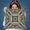 Tile Arabesque Agate Throw Pillow By Andrea Haase