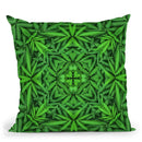 Tile Leaf Throw Pillow By Andrea Haase