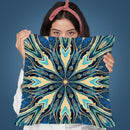 Tile Octagon Gemstone Throw Pillow By Andrea Haase