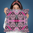 Tile Roar Throw Pillow By Andrea Haase