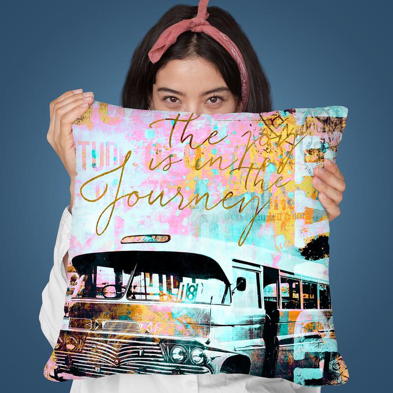 Travel I Throw Pillow By Andrea Haase