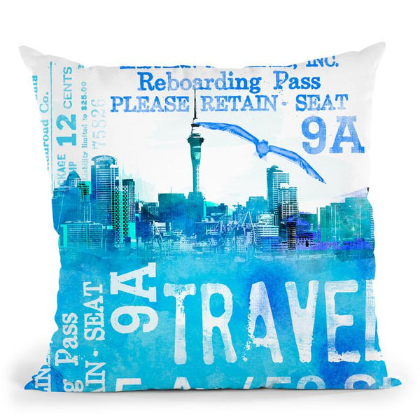 Travel Throw Pillow By Andrea Haase